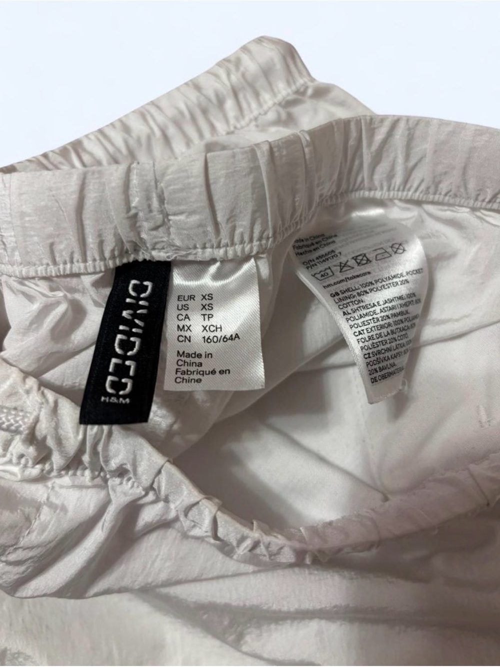 Divided Men's Light Beige Drawstring Cargo Joggers - Picture 4 of 4